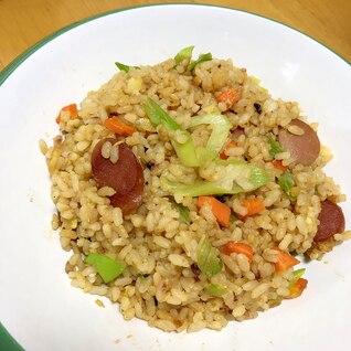 簡単★焼肉のたれで！チャーハン